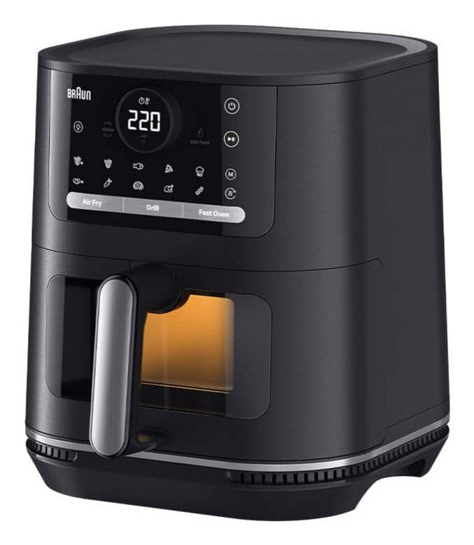 Braun HF5075IBK Multifry 5 Air Fryer, Negro