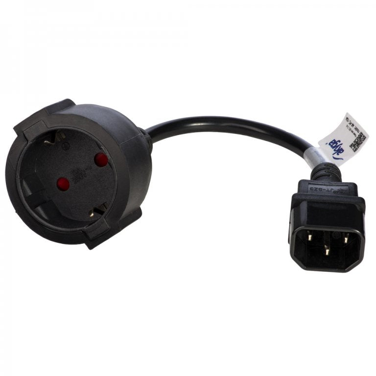 Akyga Cable AK-PC-10A IEC C14 Cee 7/4 250V/50HZ 15CM