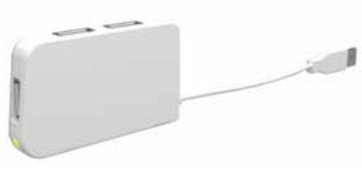 Approx Hub APPHT4W 4 Ports USB 2.0 480Mbps White