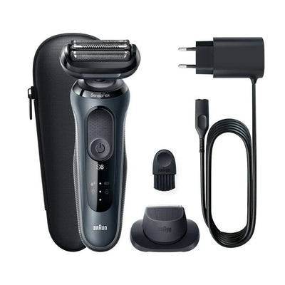 Braun Máquina Afeitar Series 6 61-N1200S Láminas Trimmer Black — image 1