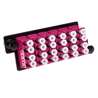 Adapterplate 6XLC Quad (24F) OM4 — image 1