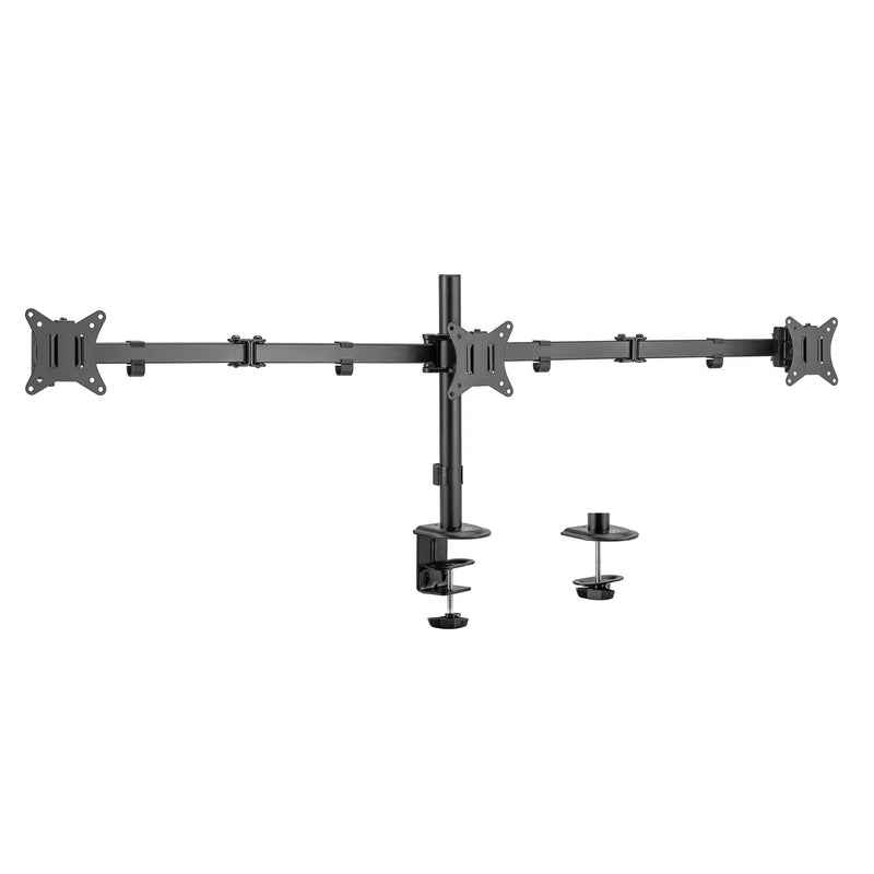 Ewent Desk Mount EW1513 3 Monitores Up To 27