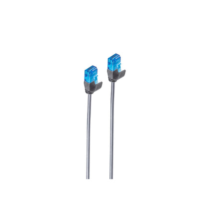 Shiverpeaks Network Cable Network Cable CAT.6 U/UTP Slim Black 1M — image 1