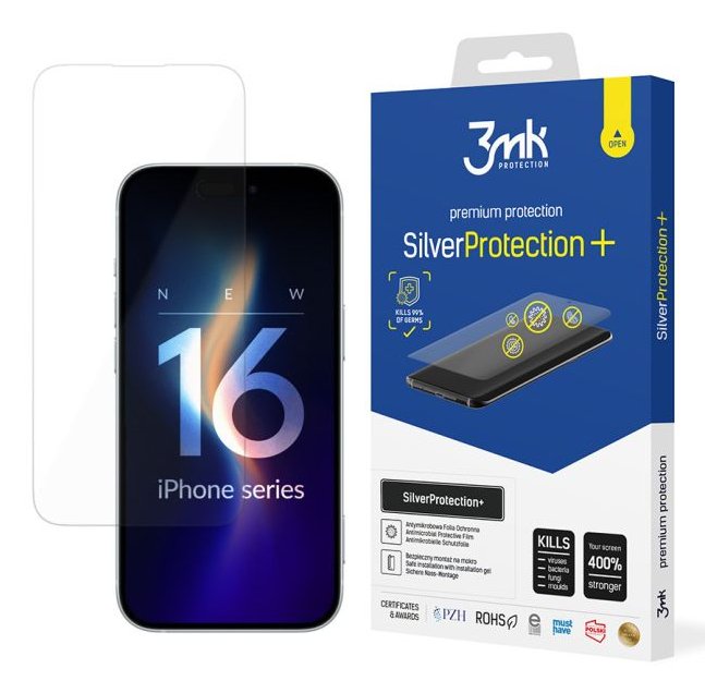 3MK Apple Iphone 16 Pro - Silverprotection +