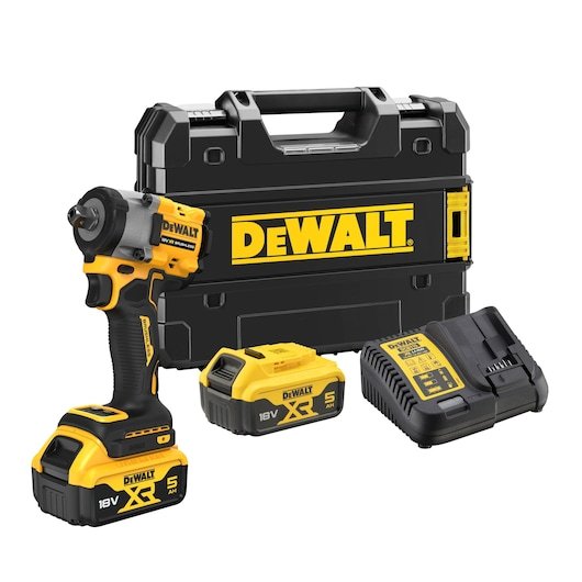 Dewalt DCF922P2T-QW Atornilladora Impacto Con Batería 2500 Rpm 610 Nm