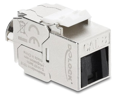 Keystone Módulo RJ45 Connector Female a Lsa CAT.8.1 Apantallado With Clip Closure And Cover Antipolvo Without  — image 1