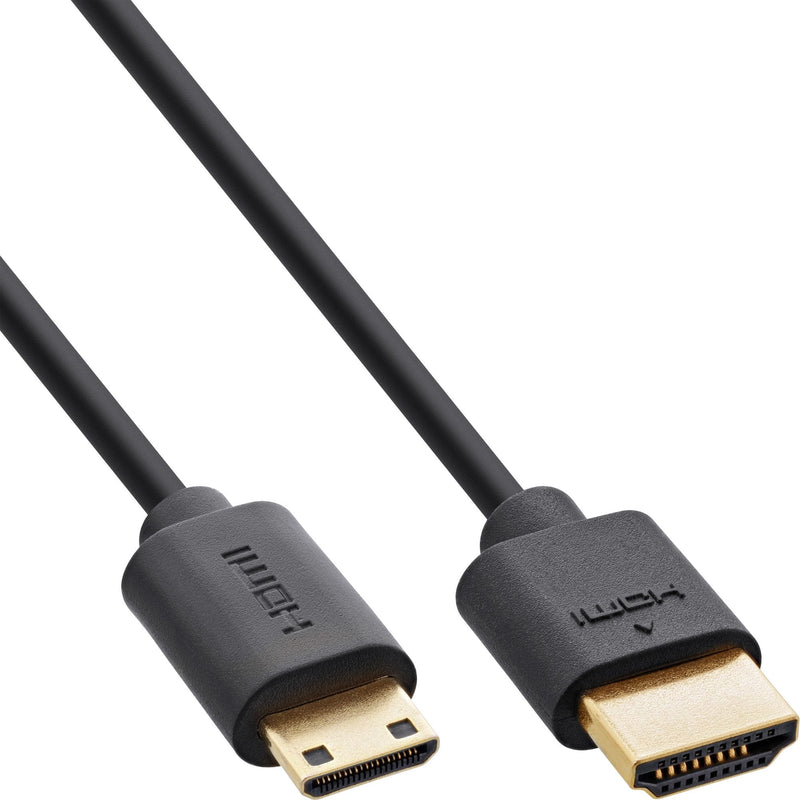 Inline Cable Slim Ultra High Speed HDMI Am/Cm (mini) 8K4K Black 0,3M