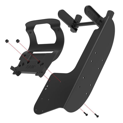 Unpkd RAM Printer Mount For Zebra ZQ630 Printer And Paper — image 1