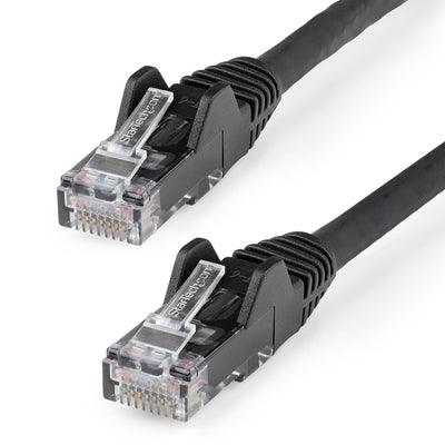 Network Cable Ethernet CAT.6 UTP Cabl Without Enganches Black 2M — image 1