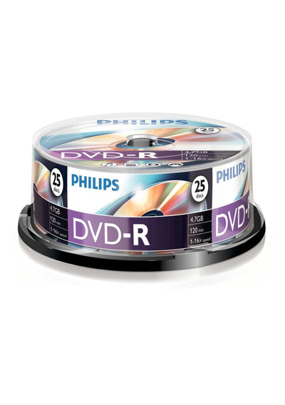 Philips Dvd-r 4,7GB 25PCS Spindel 16X — image 1