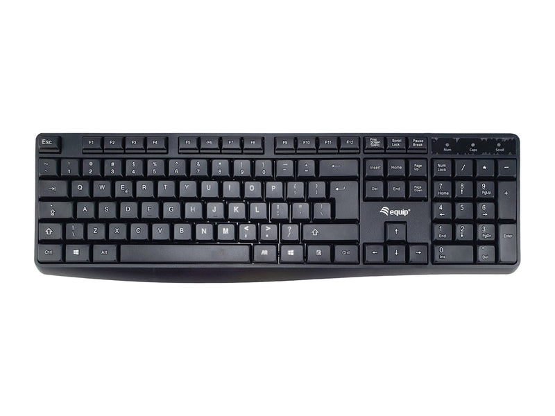 Equip Keyboard With Cable Us Black 1.50M