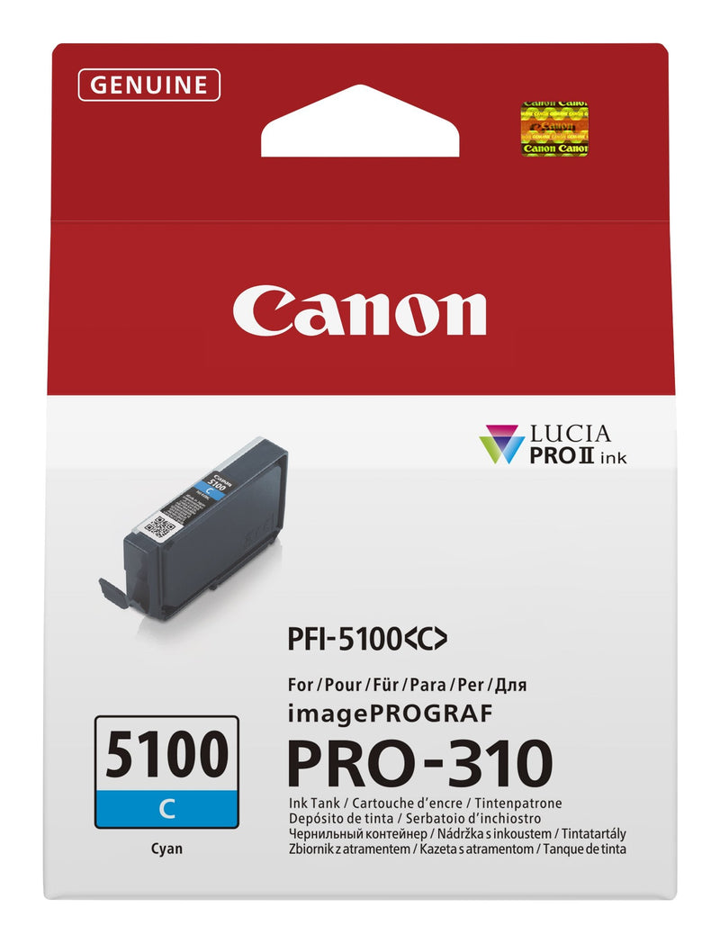 Canon Ink Cyan PFI-5100C 6953C001 14ML