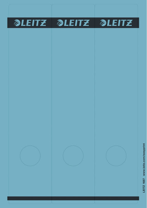 Leitz 1687 Labels Ring Binder 8CM Anchura Lomo 61,5 X 285,0MM — image 1