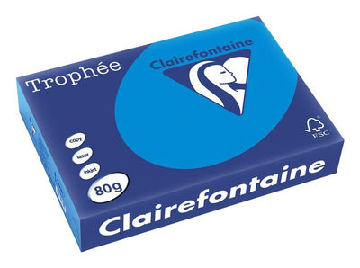 Clairefontaine Paper Copia Trophé And Karibischblau Din A4 80G Qm 500 Hojas — image 1