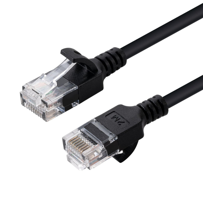 Microconnect V-UTP603S-SLIM Network Cable Black 3M CAT.6 U/UTP [UTP]