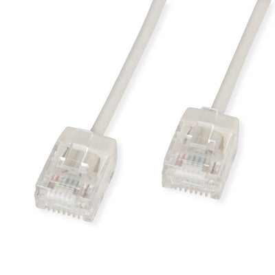 Roline UTP Datacenter Network Cable CAT.6A (class Ea), Lsoh, Slim, Extra Kurzer Plug Grey 1,5M — image 1