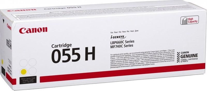 Canon Toner Yellow 055H And 5900 Páginas