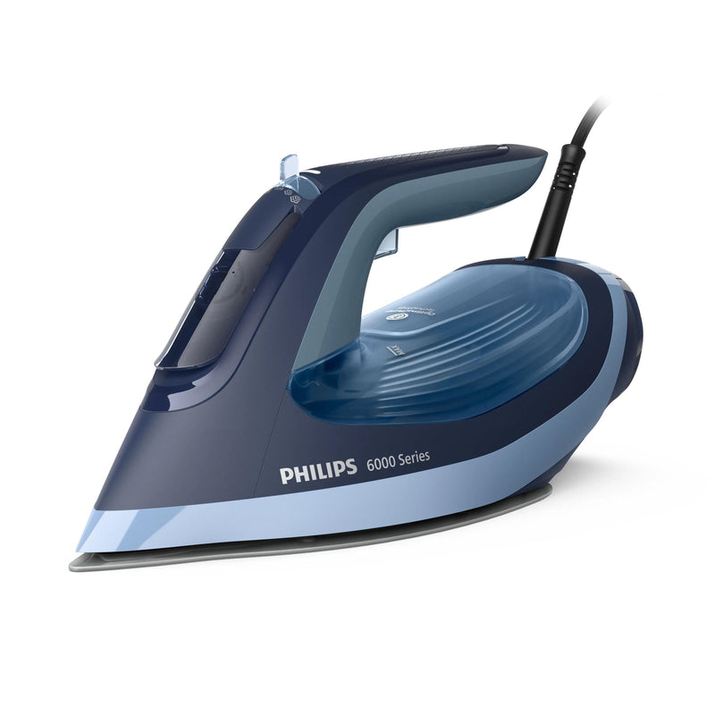 Philips Straightener a Steam 6000 Series DST6120/20 Soleplate Steamglide Plus 2600W Blue