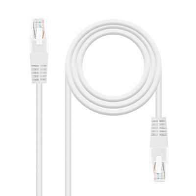 Nanocable Network Cable RJ45 CAT.5E UTP AWG24 10M - White — image 1