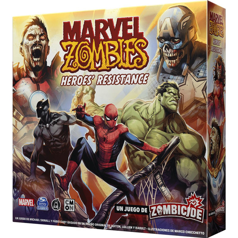 Set Of Desk Marvel Zombies Heroes Resistance Edad Recomendada 14 Years
