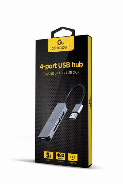 Gembird Hub USB4 Ports 1 X USB 3.1 + 3 X USB 2.0 — image 1