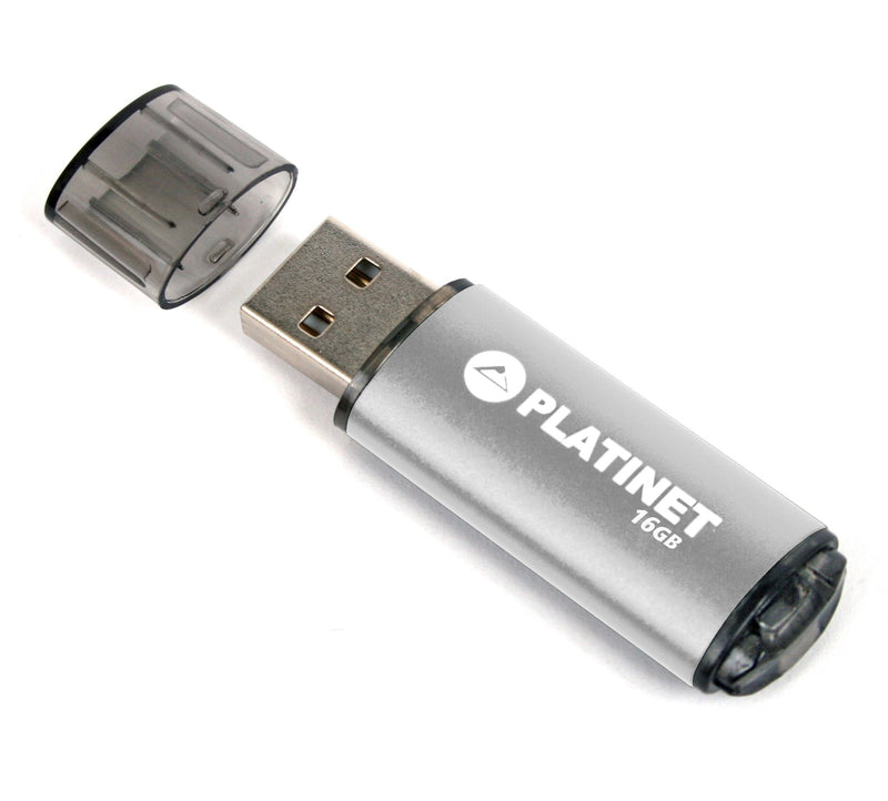 Platinet USB Flash Drive USB 2.0 X-depo 16GB PMFE16 Silver