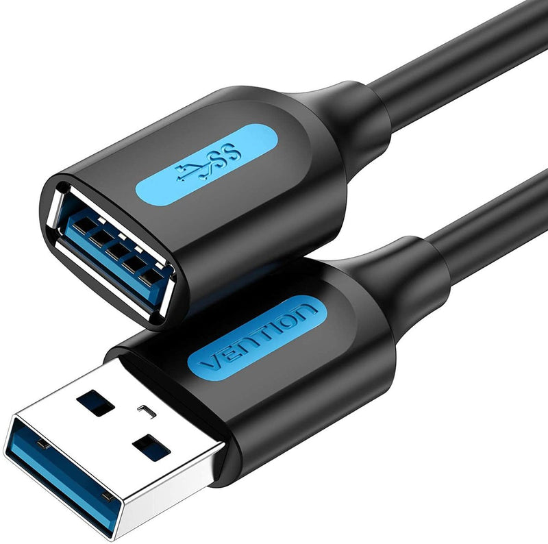 Vention Cable Alargador USB 3.0 Cbhbd USB Male USB Female 50CM Black