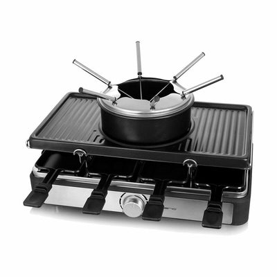 Emerio RG-124930 Parrilla Indoor 8 Personas(s) 1400W Black Steel Inoxidable — image 1