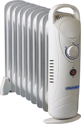 Mesko Radiator Oil 8 Elementos, Regulador Temperatura, Thermostat Low Consumo, Laptop White 1000W Ms 7805 — image 1