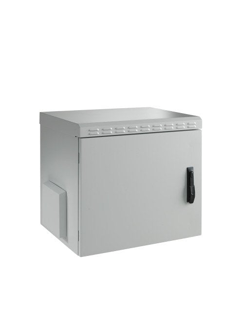 19 Cabinet Mural IP55, 7HE, Stahltr, Depth 450MM, RAL7035