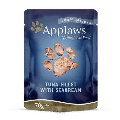 Applaws Comida Húmeda Gatos Natural Cat Food Tuna With Sea Bream 70G — image 1