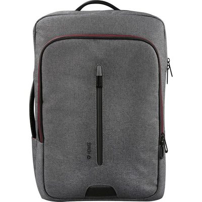 Yenkee Backpack Laptops Ybb 1522GY Grey Red Nylon — image 1