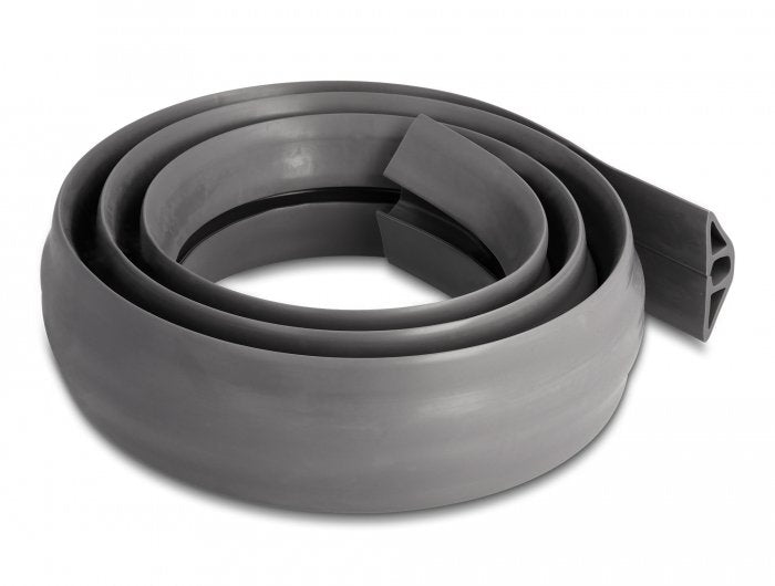 Delock Canaleta Cables Pvc Flexible 50 X 13MM - Length 1,5M Grey