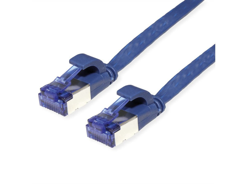 Value Network Cable CAT.6A (class Ea) FTP, Extra-flach, Blue 5M