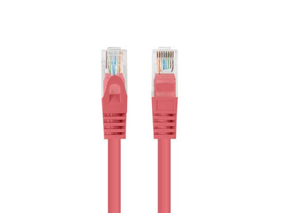 Lanberg Network Cable CAT.6 UTP 7.5M Fluke Passed Red — image 1