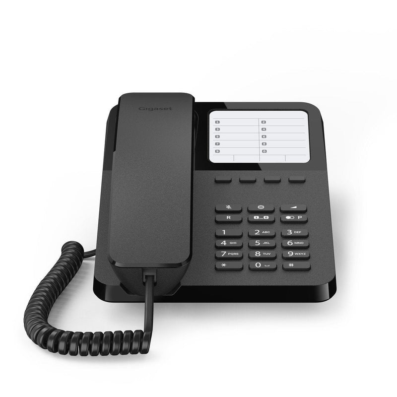 Gigaset Desk 400 Phone Analógico Black