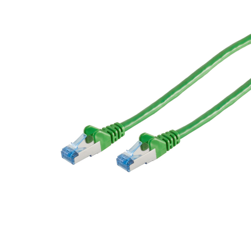 Network Cable CAT.6A RJ45 S FTP 15M Green