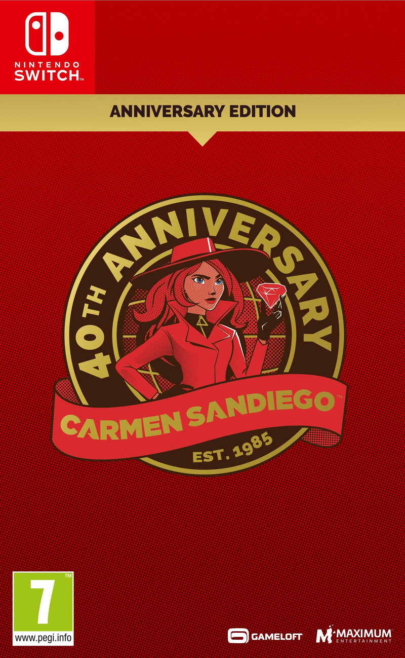 Set Carmen Sandiego 40TH Annv. Edt. Switch