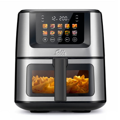 Solis Fryer Air Fry & Dry XL Sencillo 7,5 L Independiente 1870W Black Silver — image 1