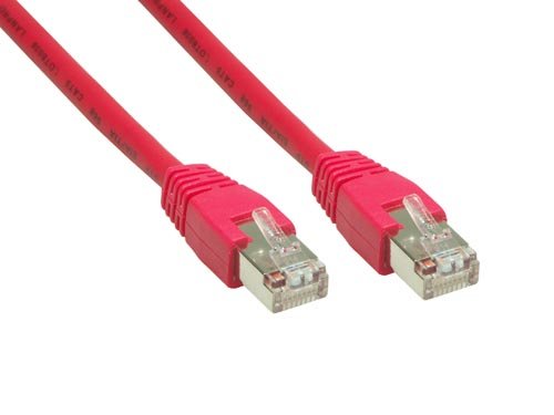 Alcasa CAT.6 S/FTP, 0.5M Network Cable Red 0,5M CAT.6 S/FTP (s-STP)