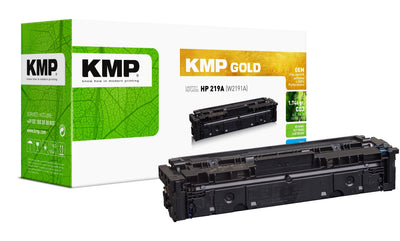 Kmp Gold Toner HP 219A W2191A Cyan 1200 Copias Remanufactured — image 1