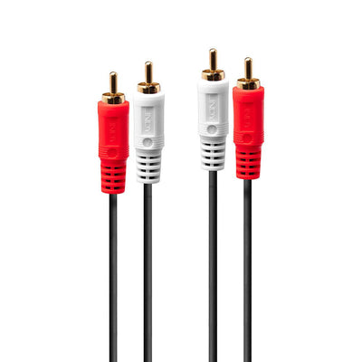 Lindy Cable Audio Stereo 2M 2XRCA (cincha) M/M Gold — image 1