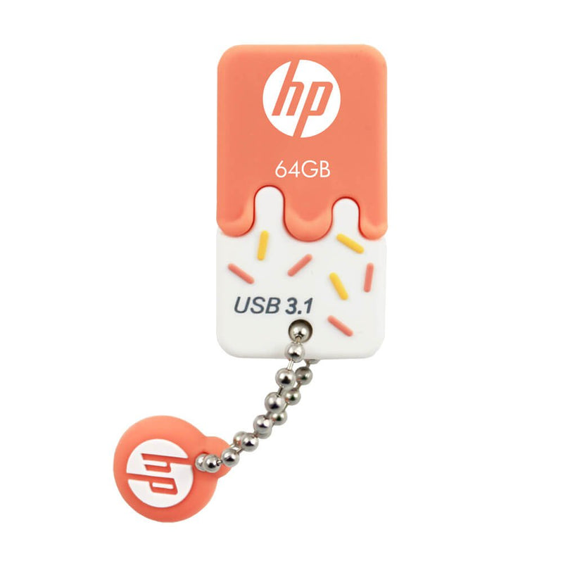 HP USB Flash Drive USB 3.0 64GB X778W Orange