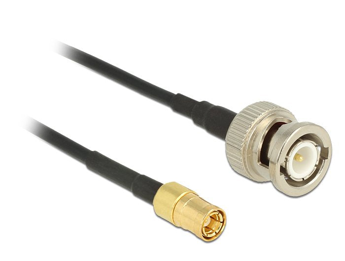 Delock Cable Antenna BNC Connector Male Smb Connector Male RG-174 3M