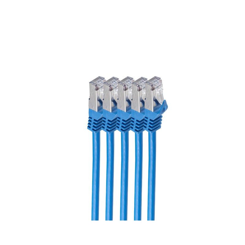 Shiverpeaks RJ45 Network Cable S FTP, CAT.7 VE5, 5M Blue