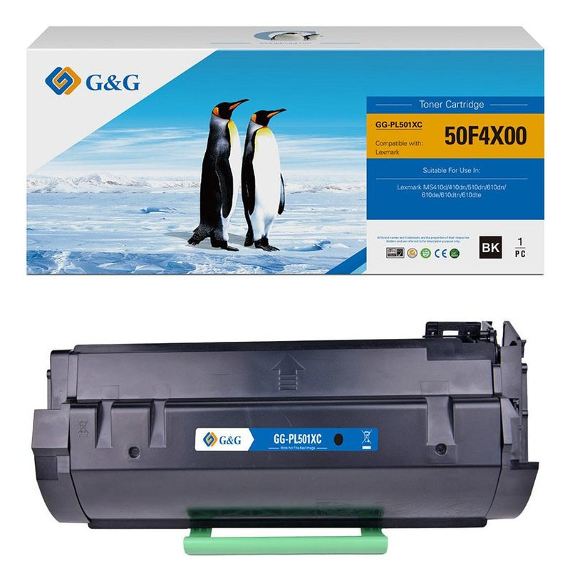 G&g Toner Xl- Compatible With Lexmark 502X 50F2X00