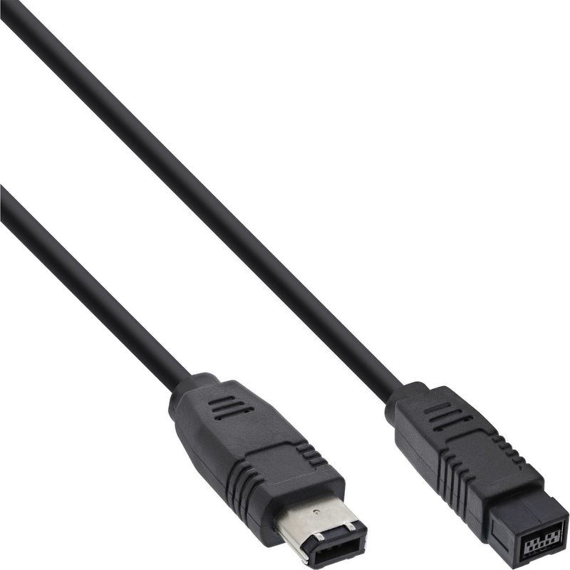 Inline Firewire 400A 800 1394 Cable 6A 9 Pin Male 5M