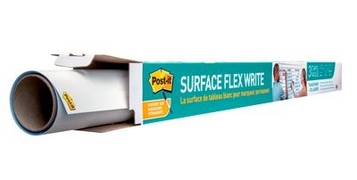 Post-it Easy Erase Whiteboard Adhesiva - Forma Rectangular - 91.4X121.9CM - White