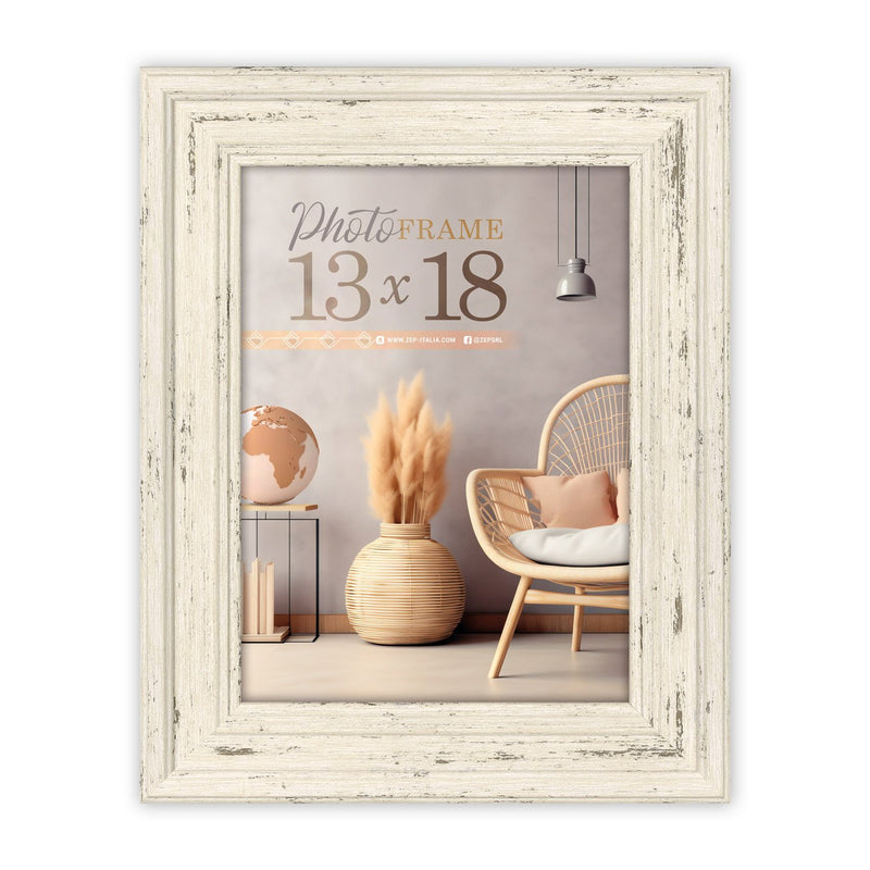 Zep Palermo White 15X20 Kunststoff Rahmen PM268W