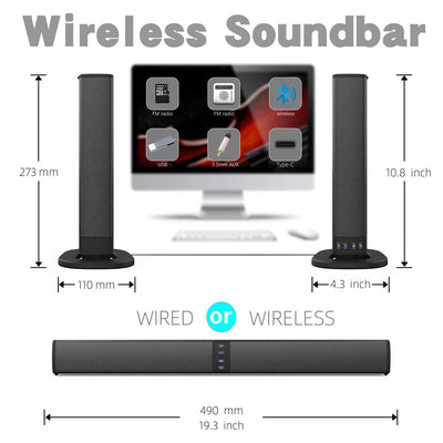 Creative Split Strip Loudspeaker Household Outdoor